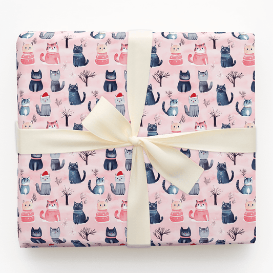 Pastel Panther - Wrapping Paper - Aspen & Arlo