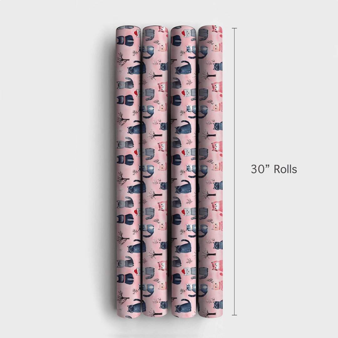 Pastel Panther - Wrapping Paper - Aspen & Arlo