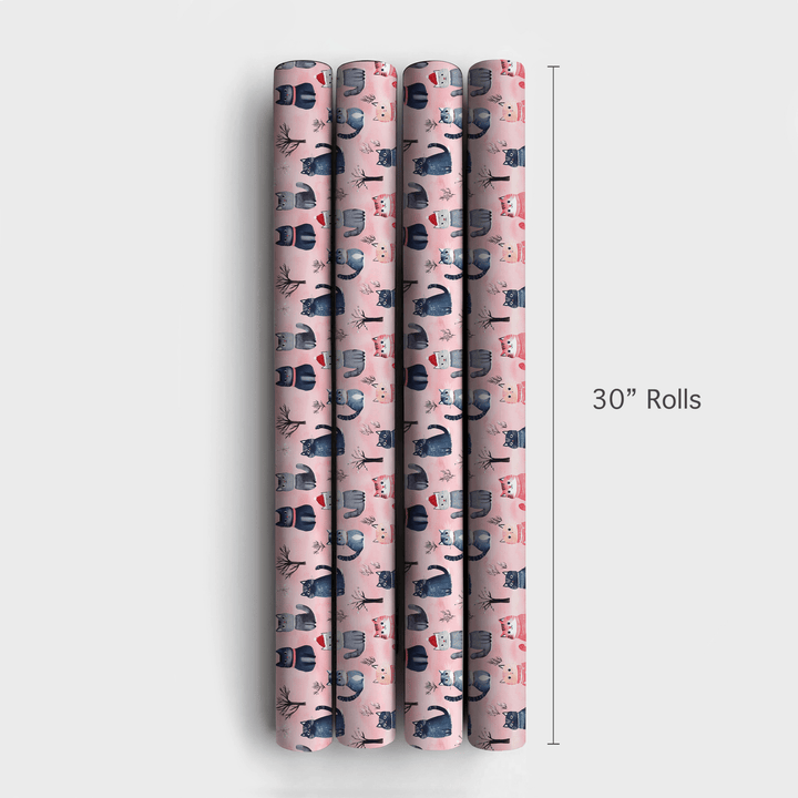 Pastel Panther - Wrapping Paper - Aspen & Arlo