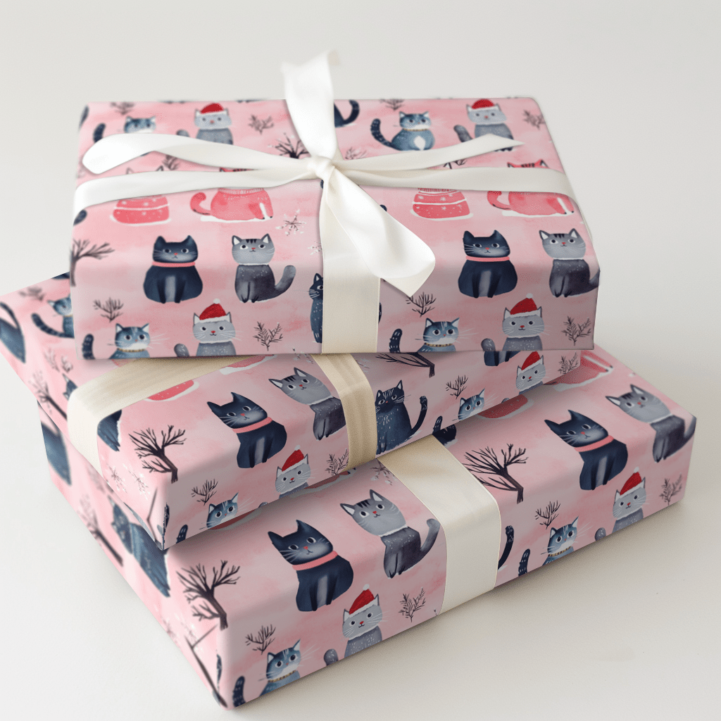 Pastel Panther - Wrapping Paper - Aspen & Arlo