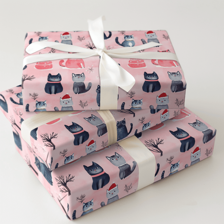Pastel Panther - Wrapping Paper - Aspen & Arlo