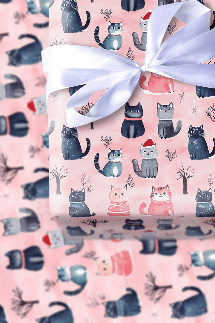 Pastel Panther - Wrapping Paper - Aspen & Arlo