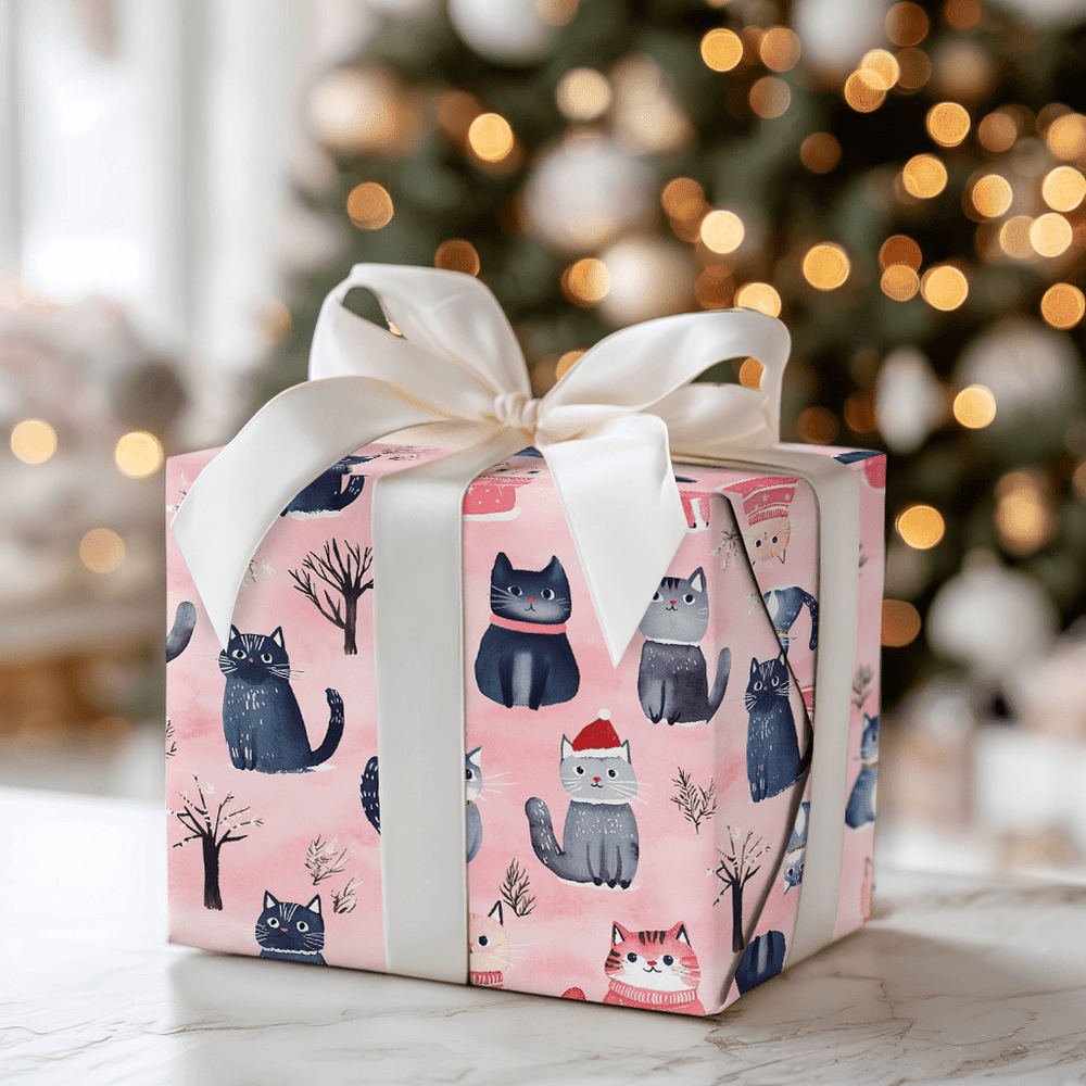 Pastel Panther - Wrapping Paper - Aspen & Arlo