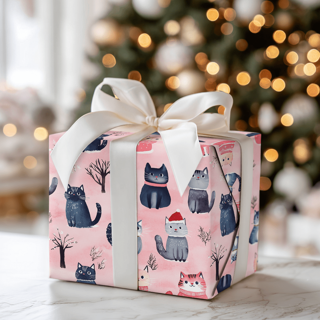 Pastel Panther - Wrapping Paper - Aspen & Arlo