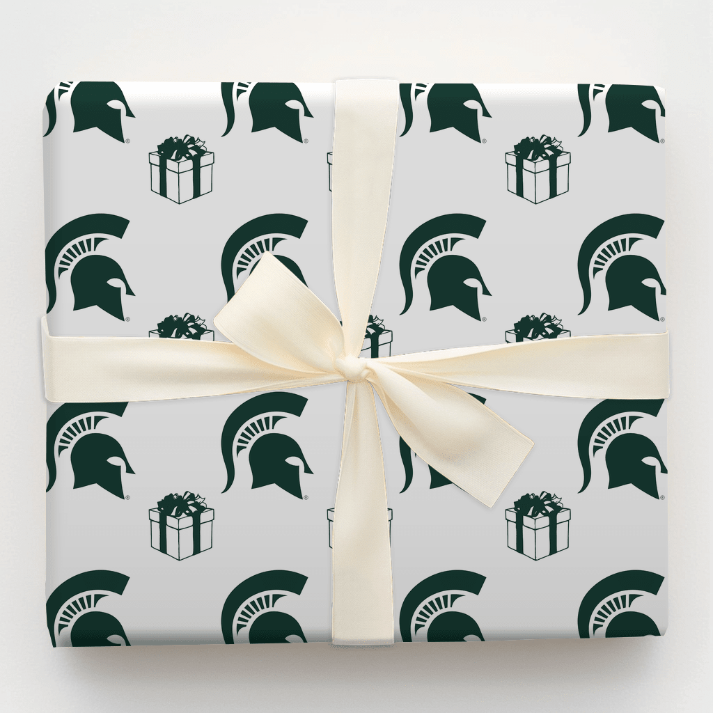 Michigan State Present - Wrapping Paper - Aspen & Arlo