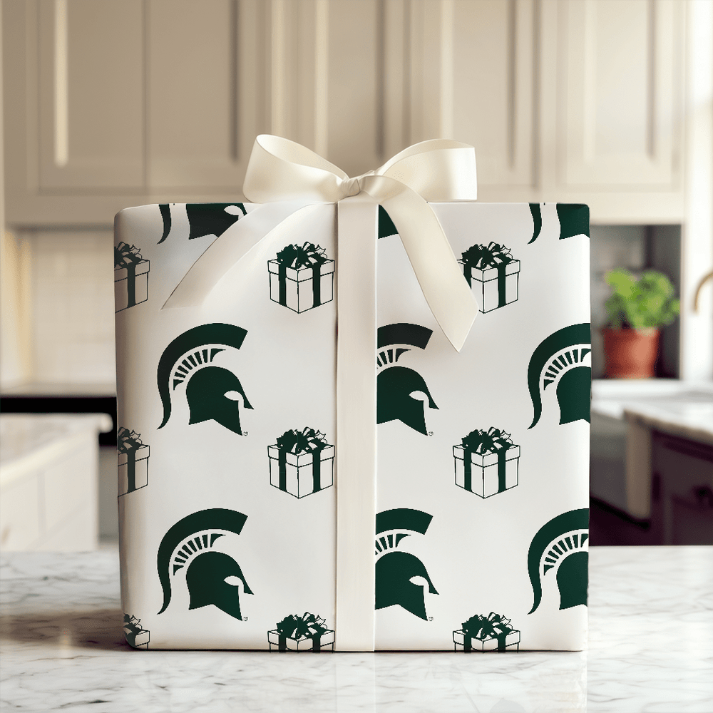 Michigan State Present - Wrapping Paper - Aspen & Arlo