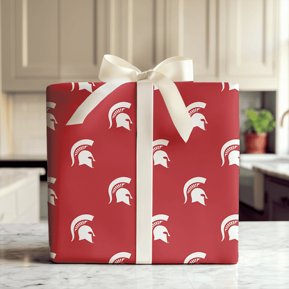 Spartan Holly Jolly - Wrapping Paper - Aspen & Arlo
