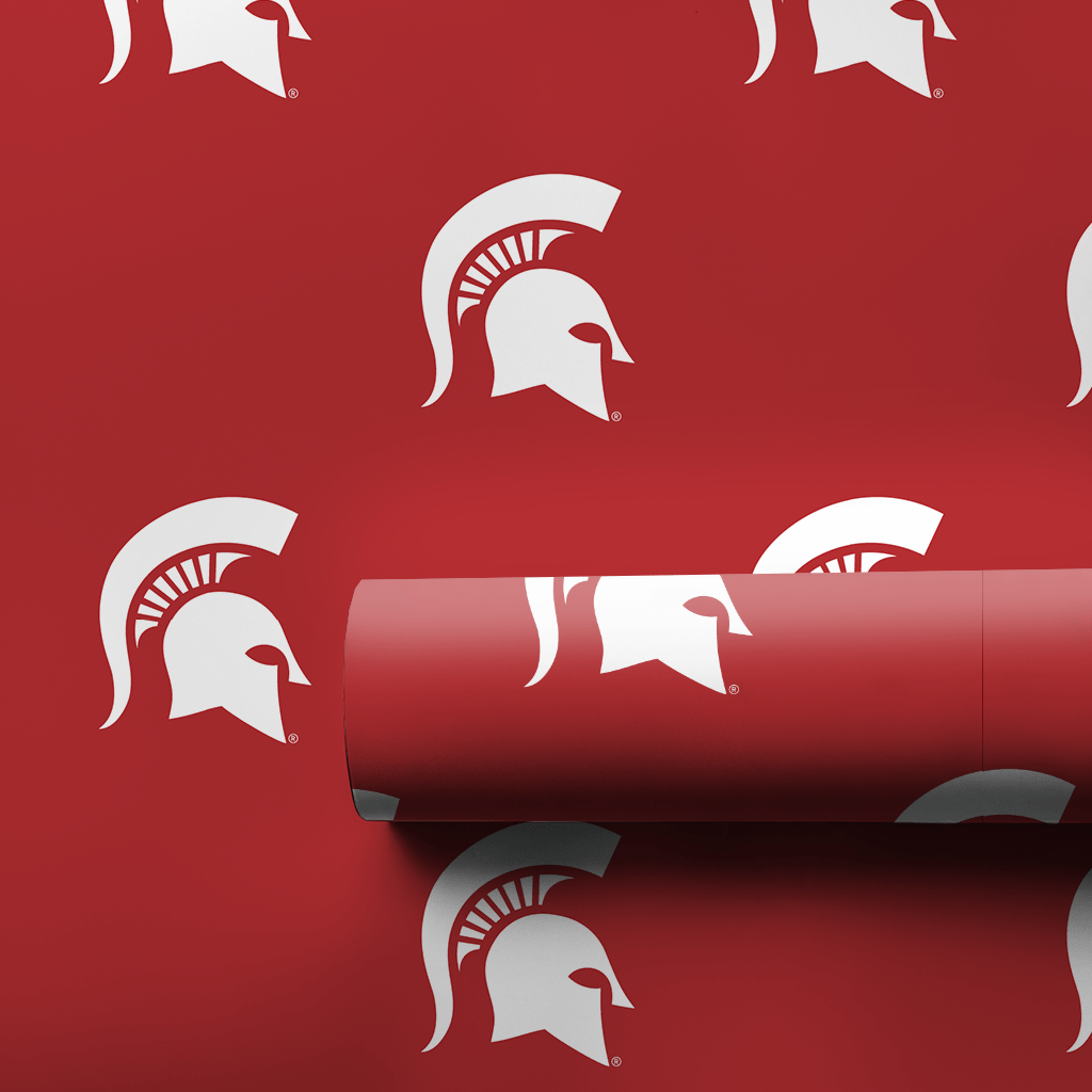 Spartan Holly Jolly - Wrapping Paper - Aspen & Arlo