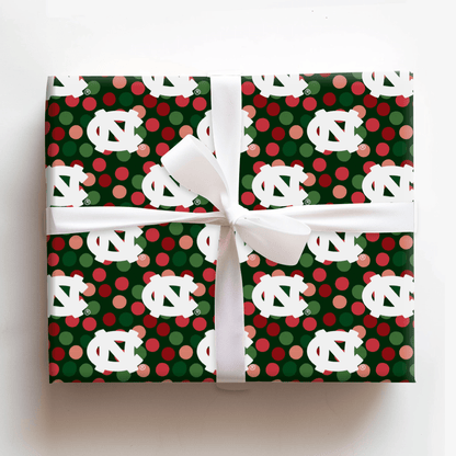 Carolina Christmas Dots - Wrapping Paper - Aspen & Arlo