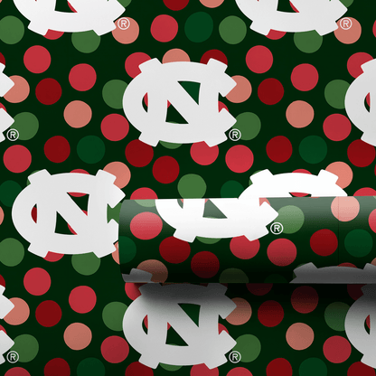 Carolina Christmas Dots - Wrapping Paper - Aspen & Arlo