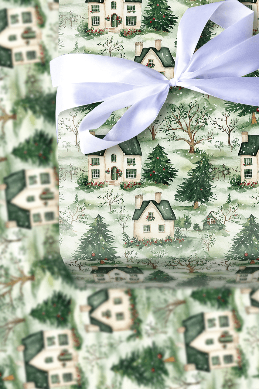 Dublin December - Wrapping Paper - Aspen & Arlo