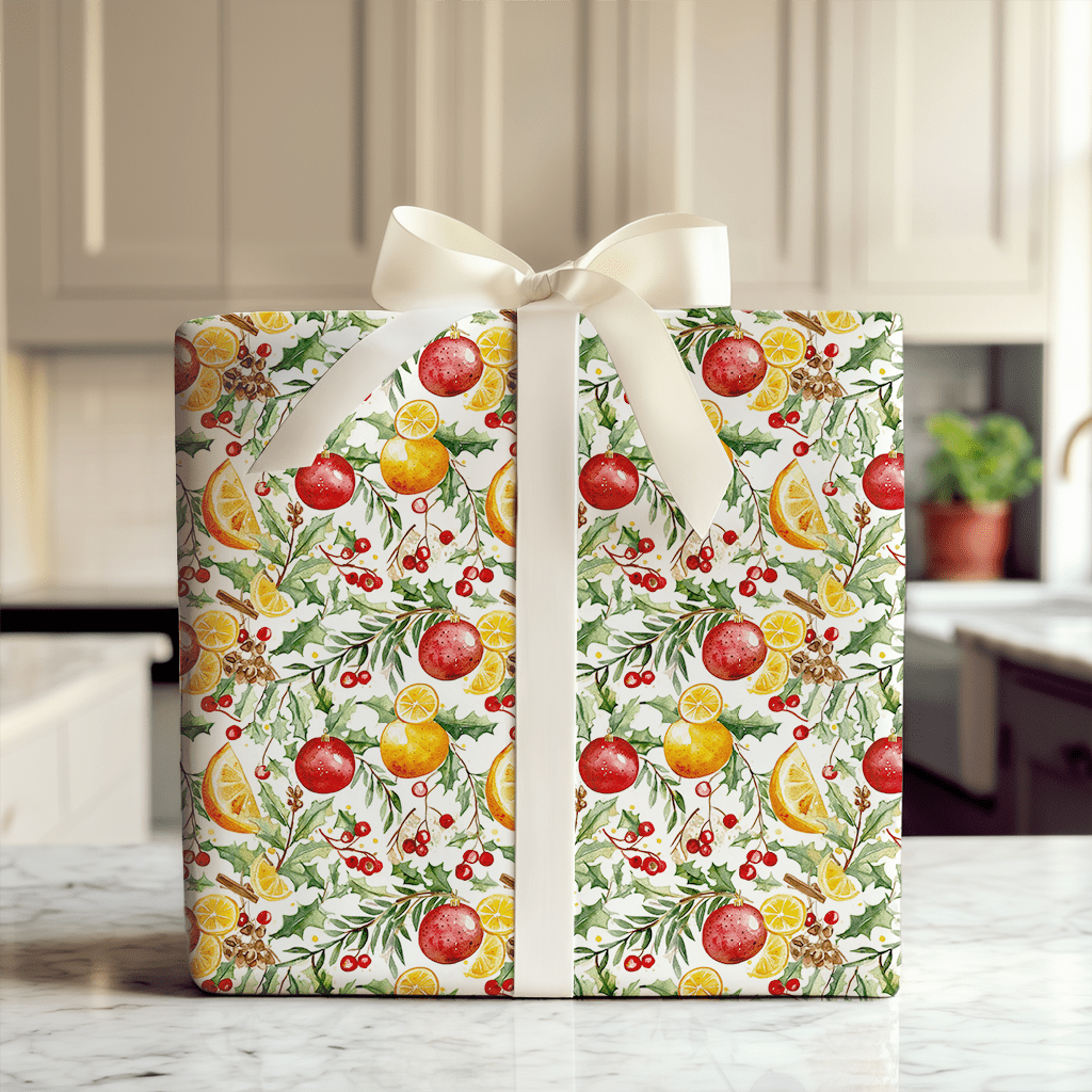 Lavern's Lemon Eve - Wrapping Paper - Aspen & Arlo