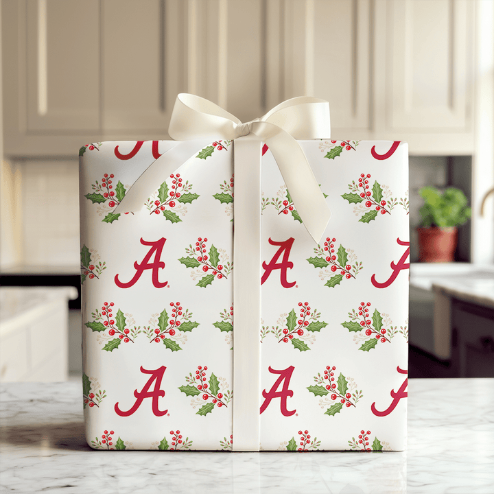 Alabama Holly - Wrapping Paper - Aspen & Arlo
