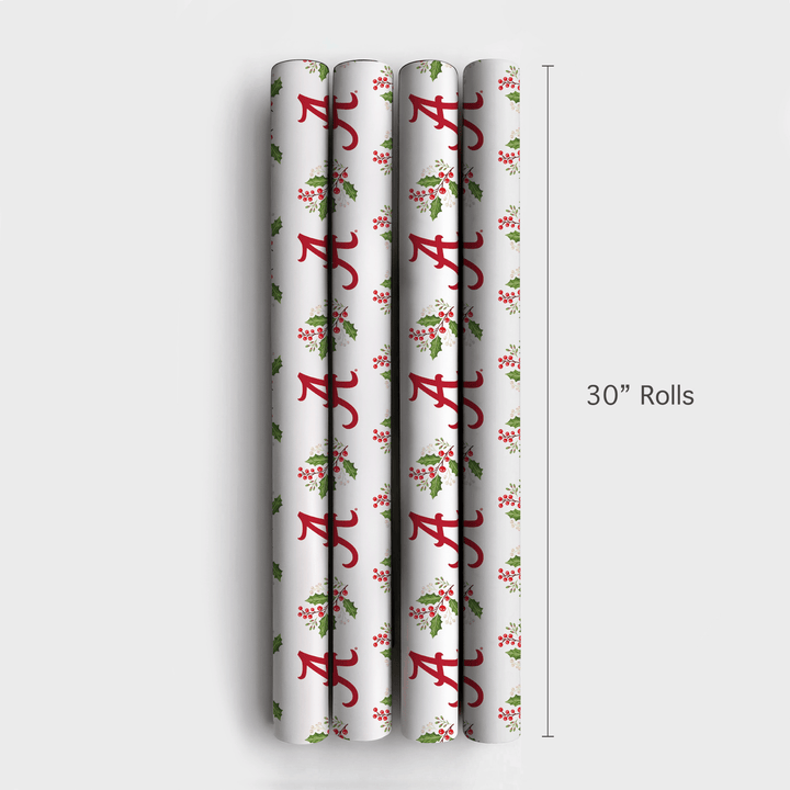 Alabama Holly - Wrapping Paper - Aspen & Arlo