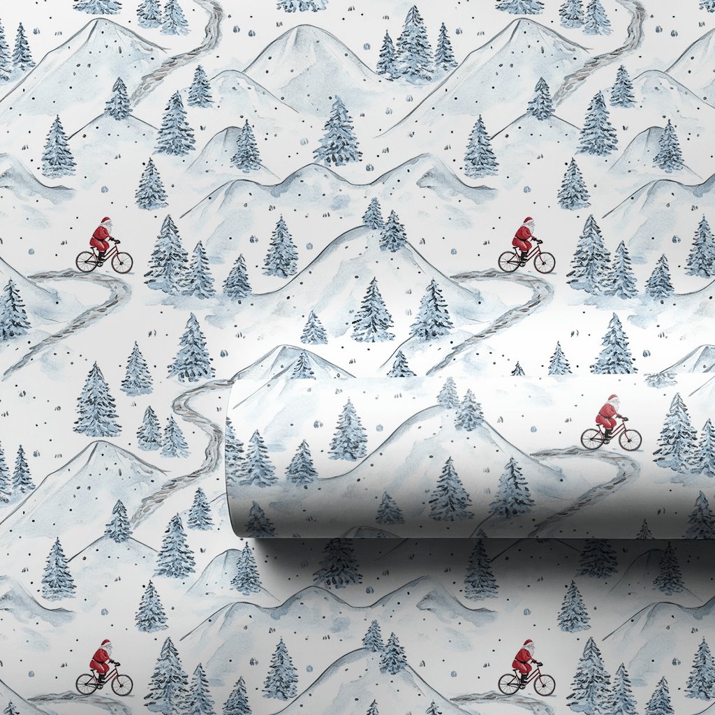 Bella Vista Biking - Wrapping Paper - Aspen & Arlo