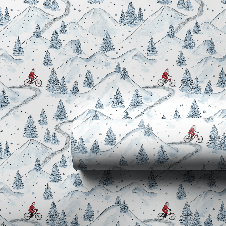 Bella Vista Biking - Wrapping Paper - Aspen & Arlo