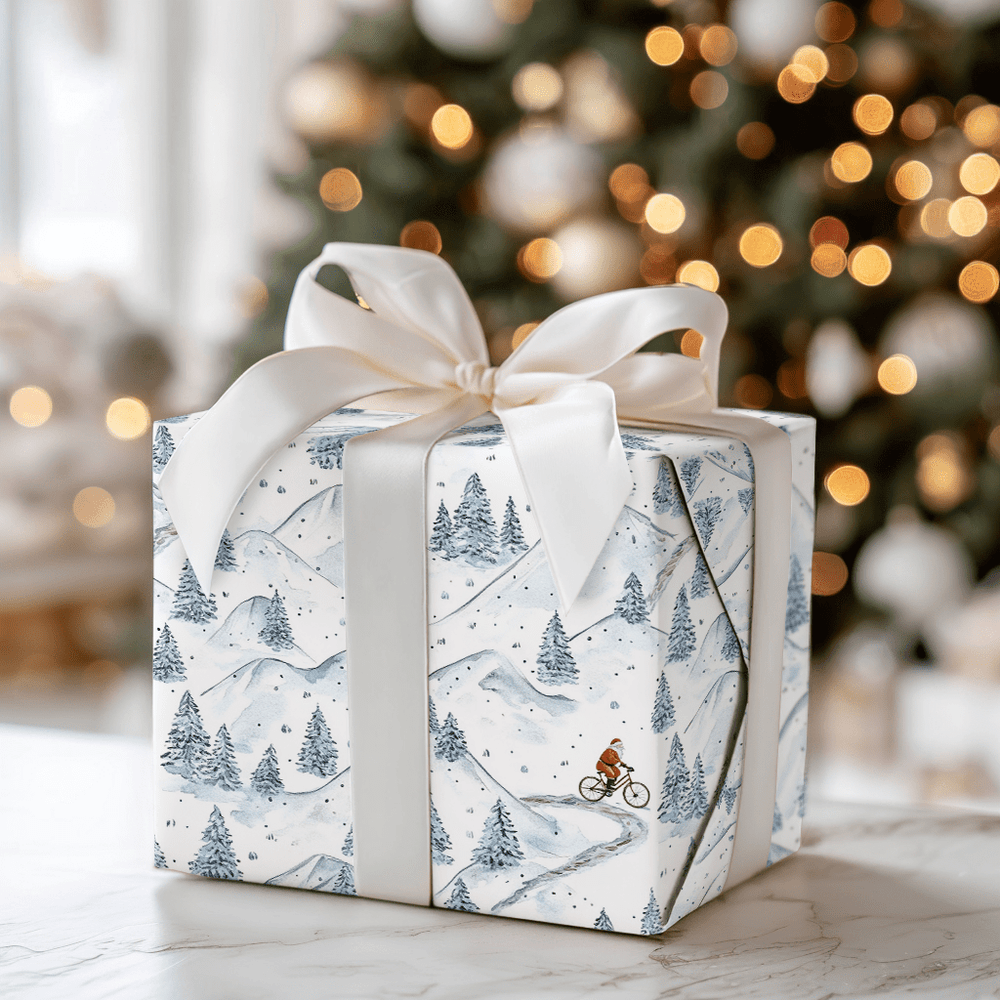 Bella Vista Biking - Wrapping Paper - Aspen & Arlo