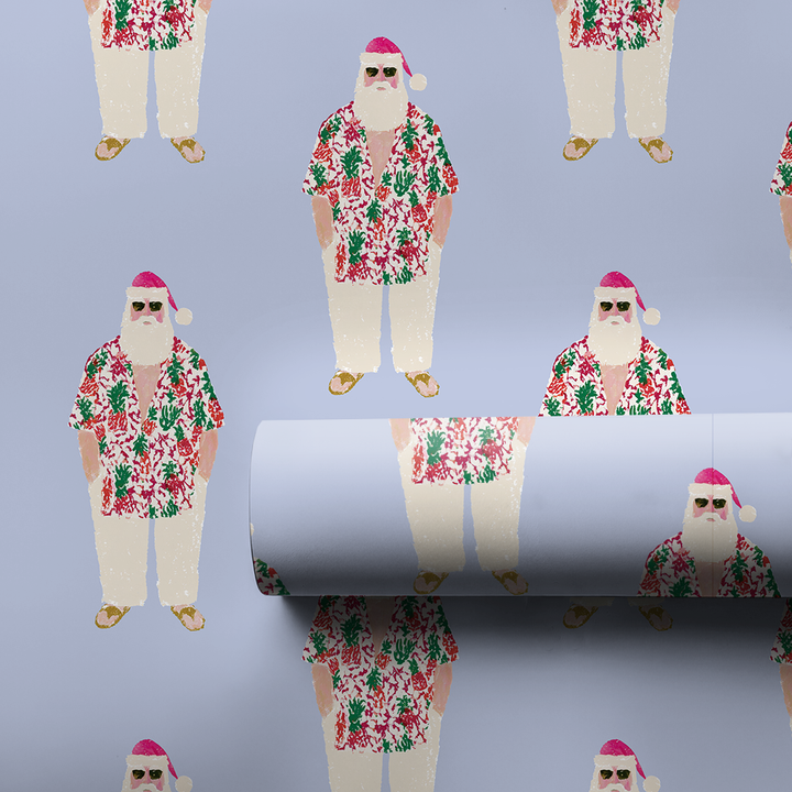 Santa Hawiian Shirt