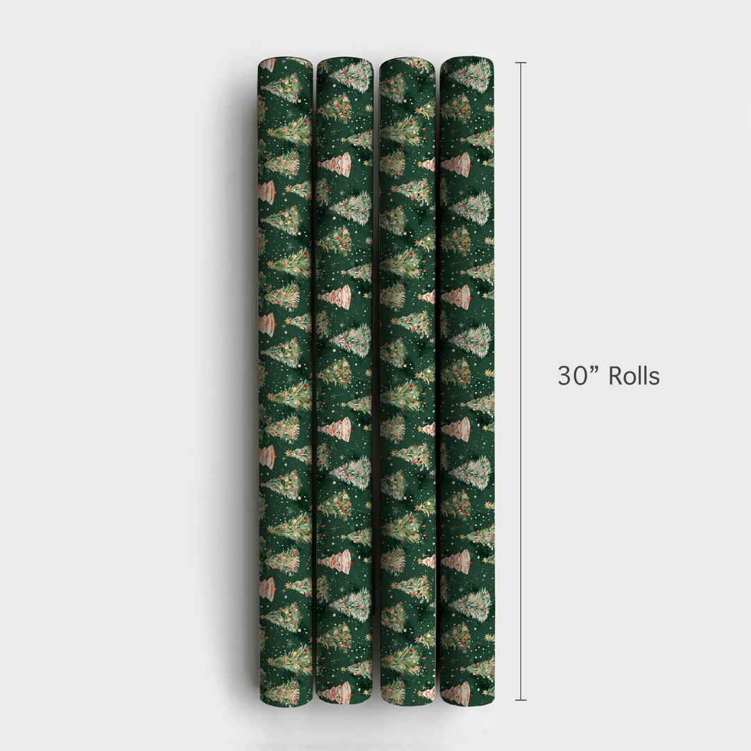 Festive Rounds - Wrapping Paper - Aspen & Arlo