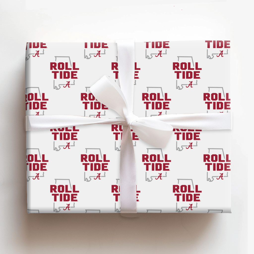 Roll Tide State - Wrapping Paper - Aspen & Arlo