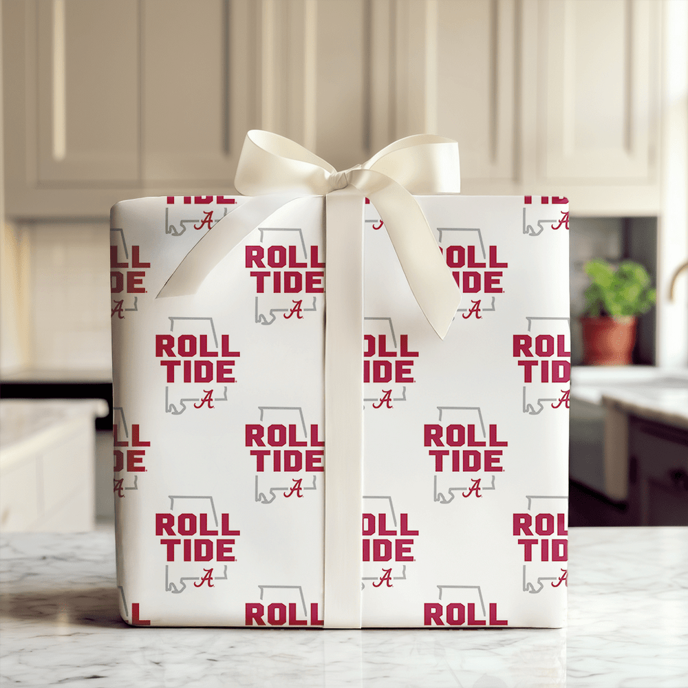 Roll Tide State - Wrapping Paper - Aspen & Arlo