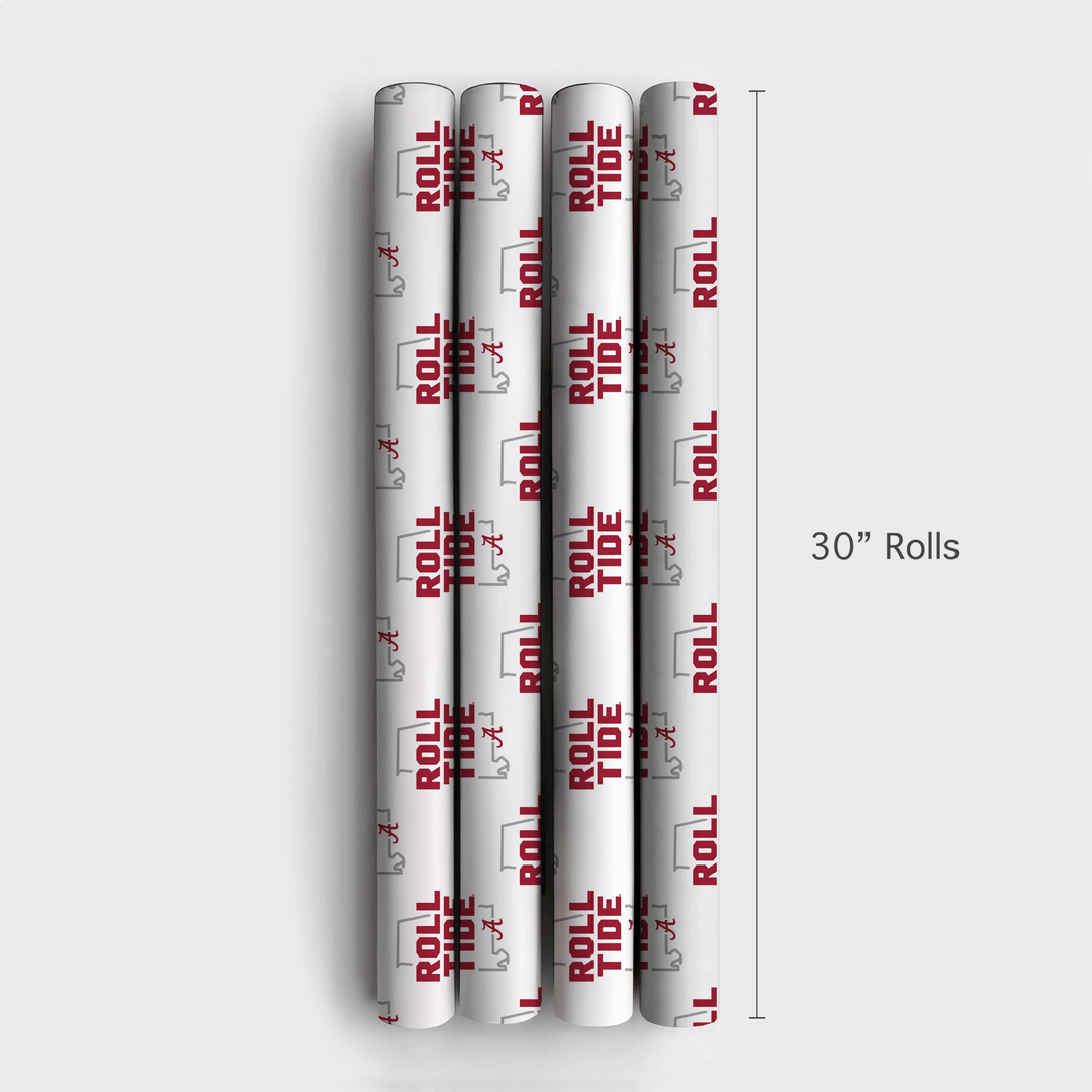 Roll Tide State - Wrapping Paper - Aspen & Arlo