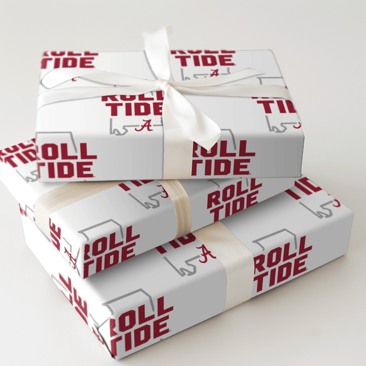 Roll Tide State - Wrapping Paper - Aspen & Arlo