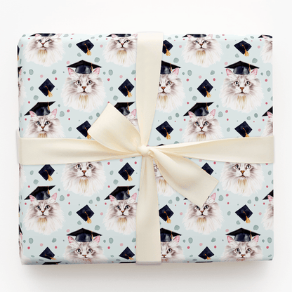 Turkish Angora Graduate - Wrapping Paper - Aspen & Arlo