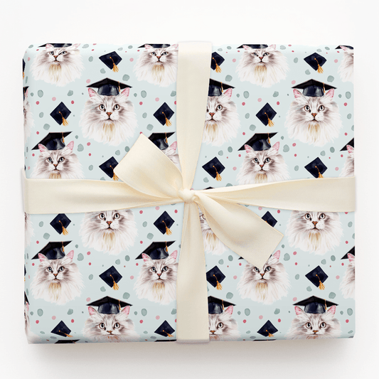 Turkish Angora Graduate - Wrapping Paper - Aspen & Arlo