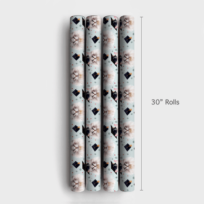 Turkish Angora Graduate - Wrapping Paper - Aspen & Arlo