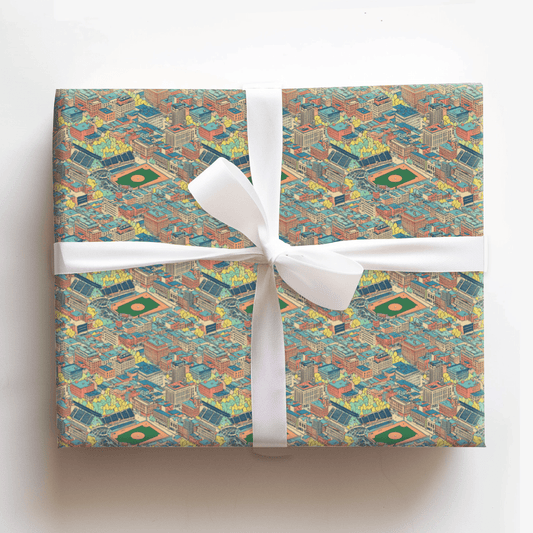 Bases and Banners - Wrapping Paper - Aspen & Arlo