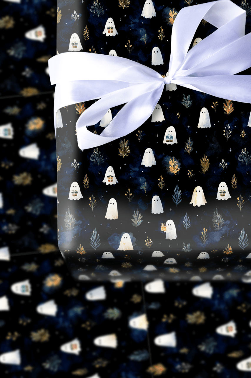 Haunted Gift - Wrapping Paper - Aspen & Arlo