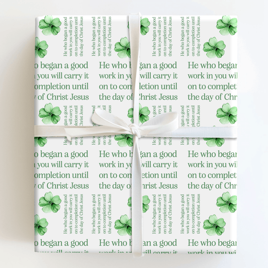 Day of Completion - Wrapping Paper - Aspen & Arlo