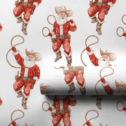 Lasso the Holidays - Wrapping Paper - Aspen & Arlo