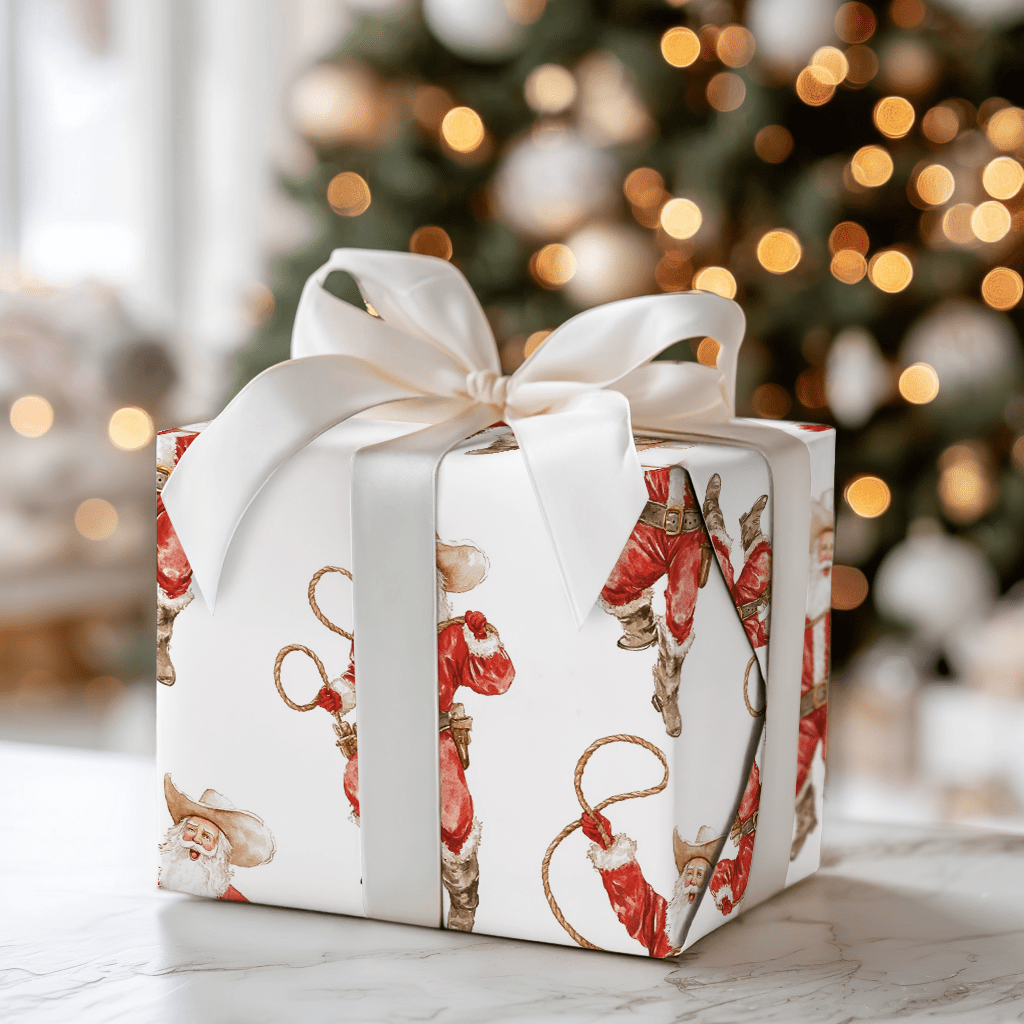 Lasso the Holidays - Wrapping Paper - Aspen & Arlo
