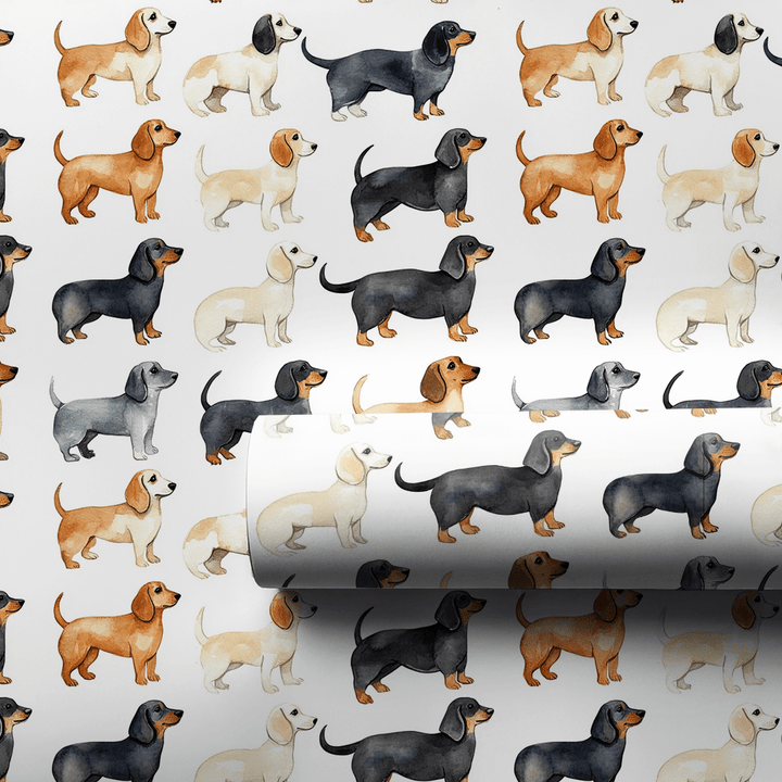 My Long Dog - Wrapping Paper - Aspen & Arlo
