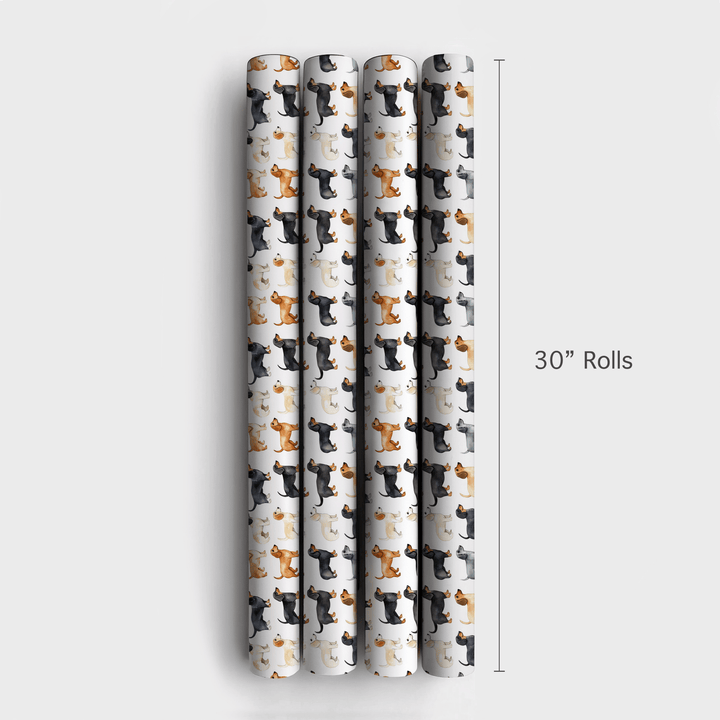 My Long Dog - Wrapping Paper - Aspen & Arlo