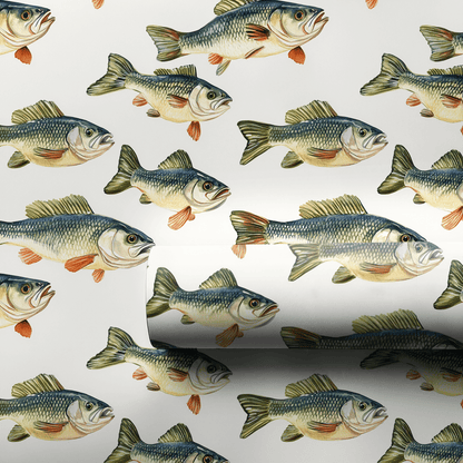 You Bet Your Bass - Wrapping Paper - Aspen & Arlo