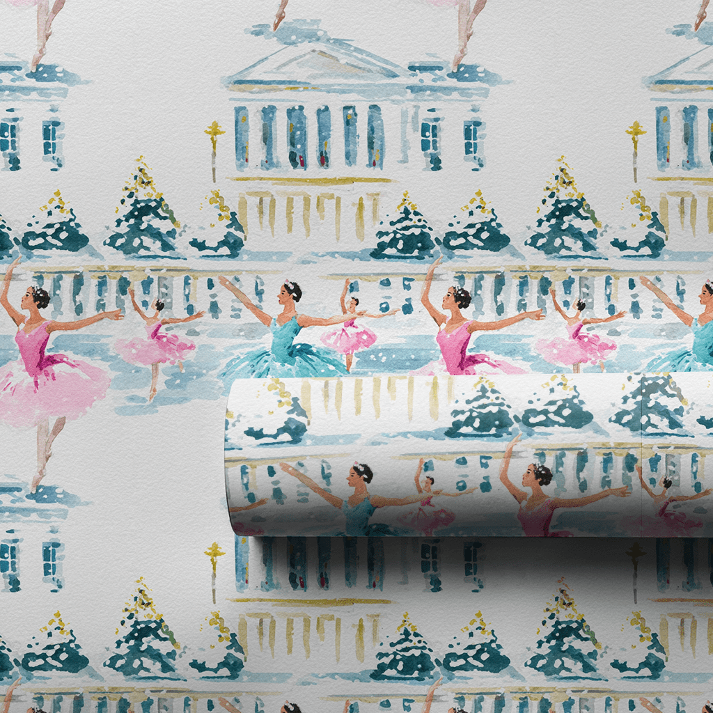 Winter Ballet - Wrapping Paper - Aspen & Arlo