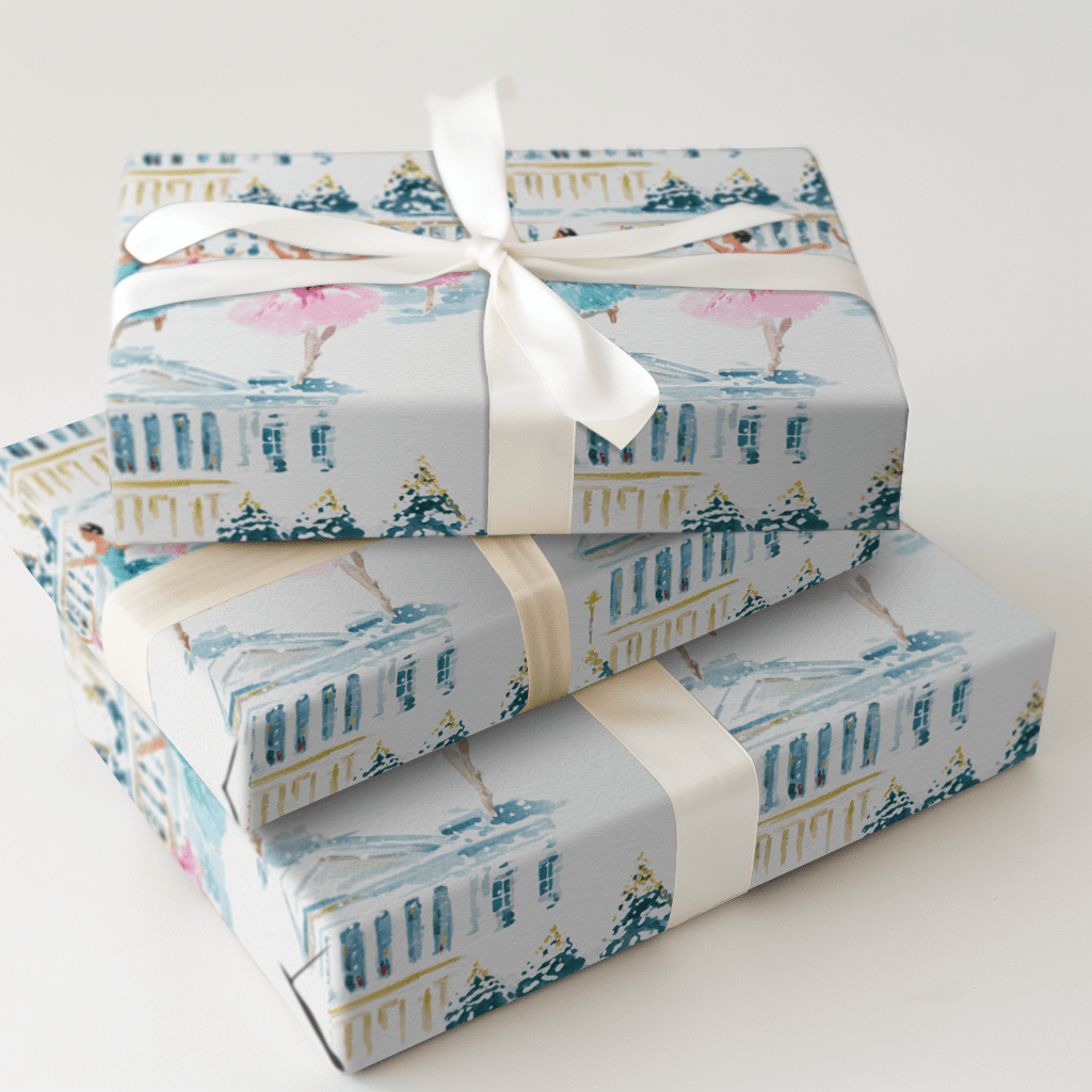 Winter Ballet - Wrapping Paper - Aspen & Arlo