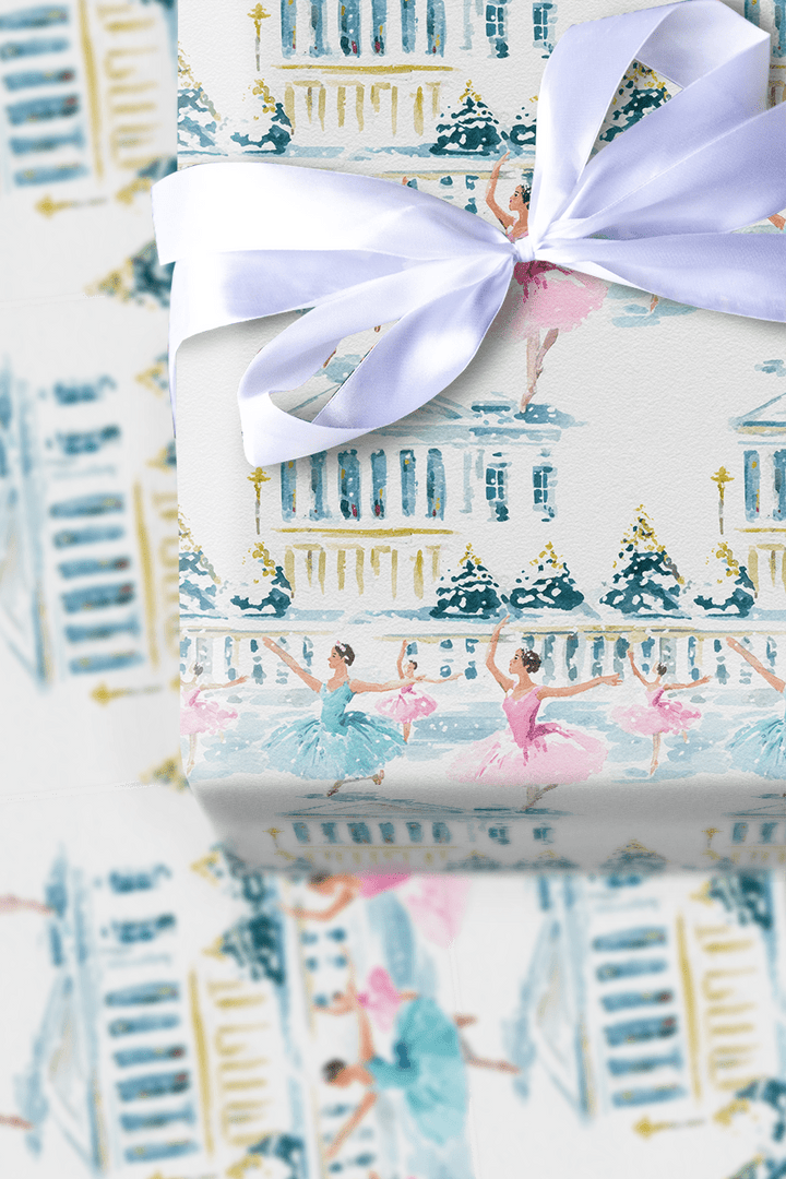 Winter Ballet - Wrapping Paper - Aspen & Arlo