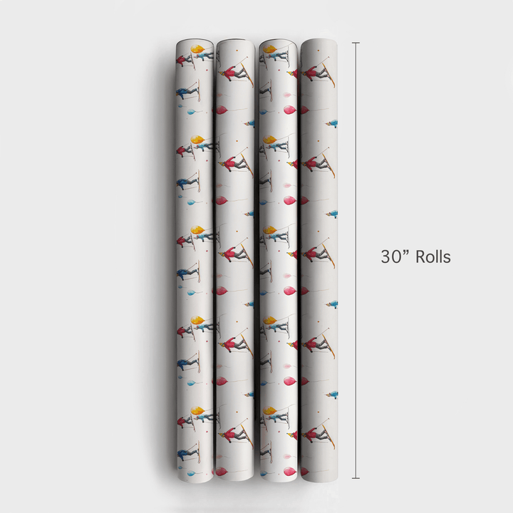 Ski Party - Wrapping Paper - Aspen & Arlo