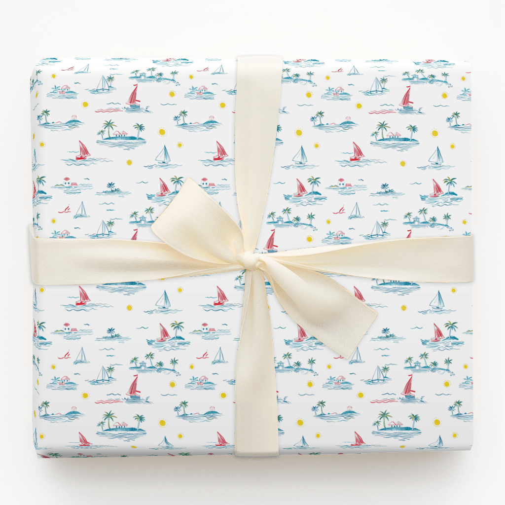 Sail Away with Me - Wrapping Paper - Aspen & Arlo