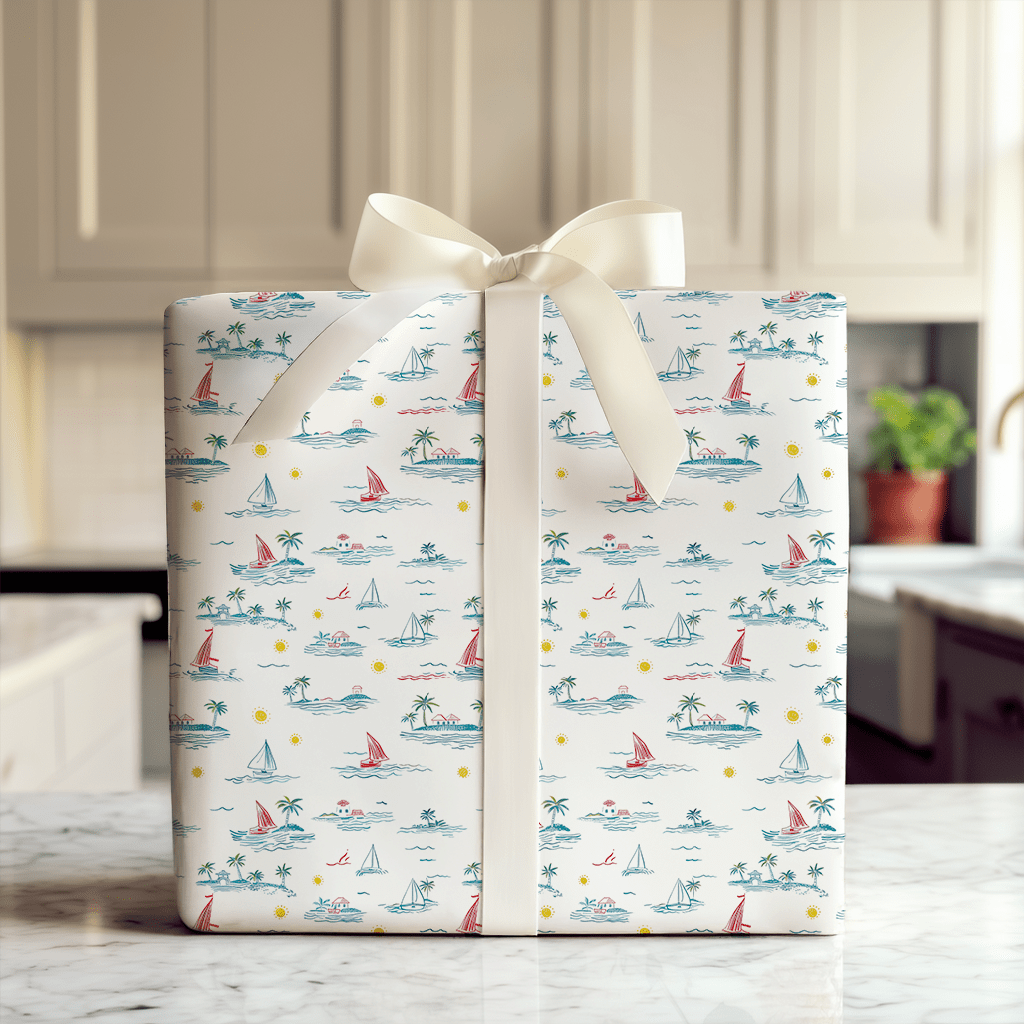 Sail Away with Me - Wrapping Paper - Aspen & Arlo
