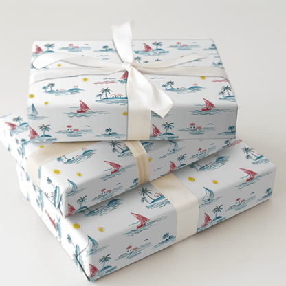 Sail Away with Me - Wrapping Paper - Aspen & Arlo