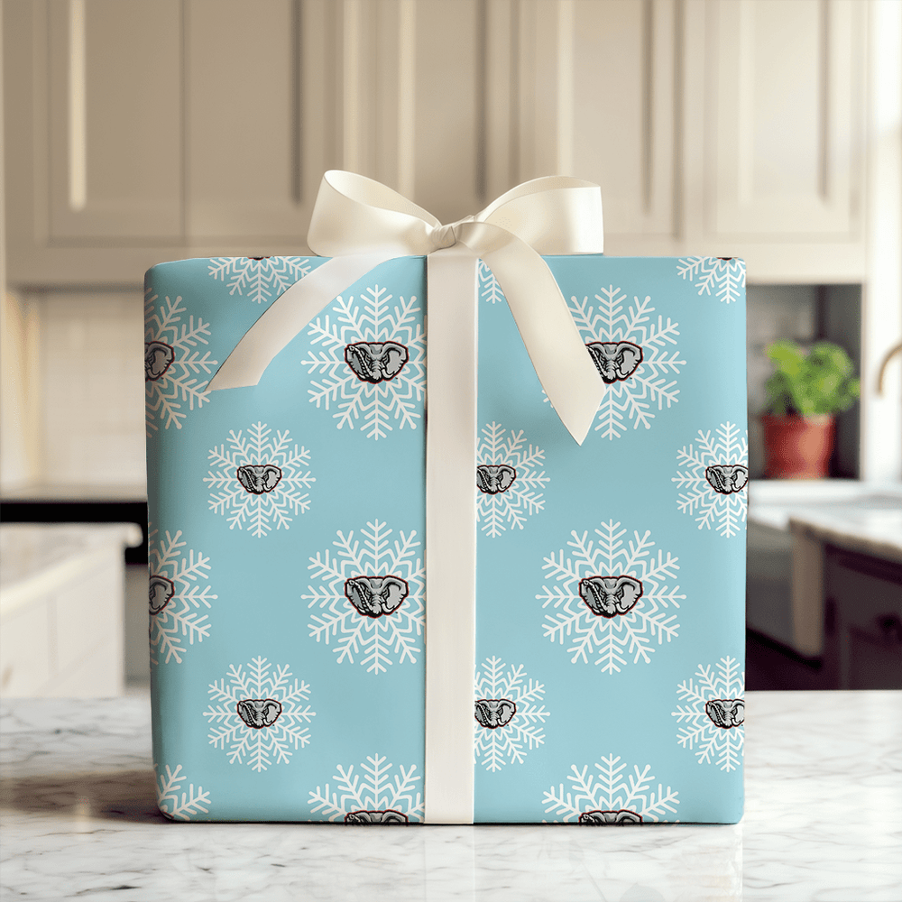 Alabama Winter Snowflake - Wrapping Paper - Aspen & Arlo