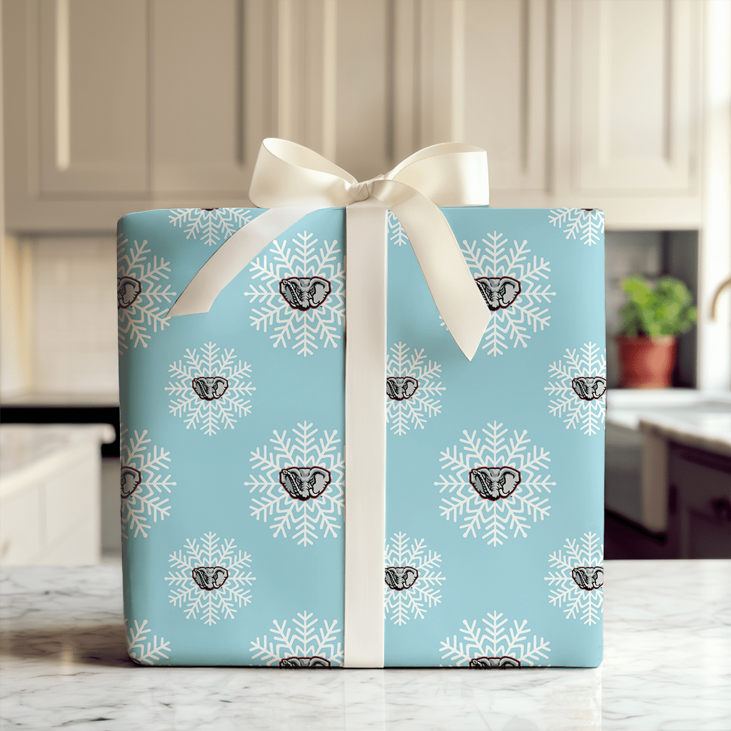 Alabama Winter Snowflake - Wrapping Paper - Aspen & Arlo