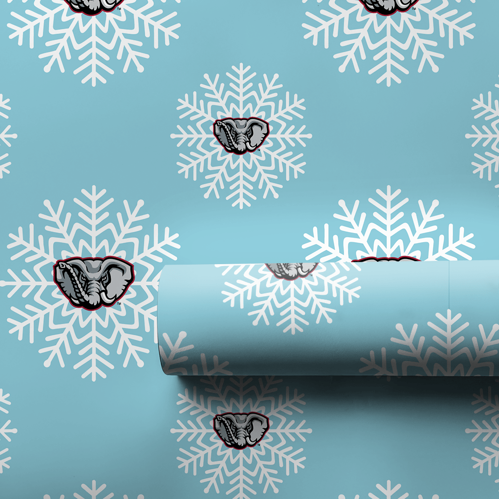 Alabama Winter Snowflake - Wrapping Paper - Aspen & Arlo