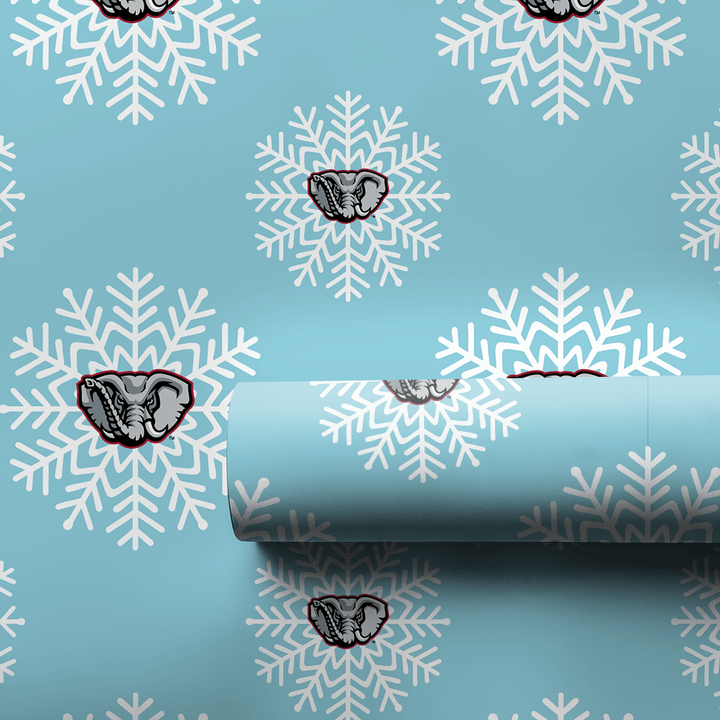 Alabama Winter Snowflake - Wrapping Paper - Aspen & Arlo