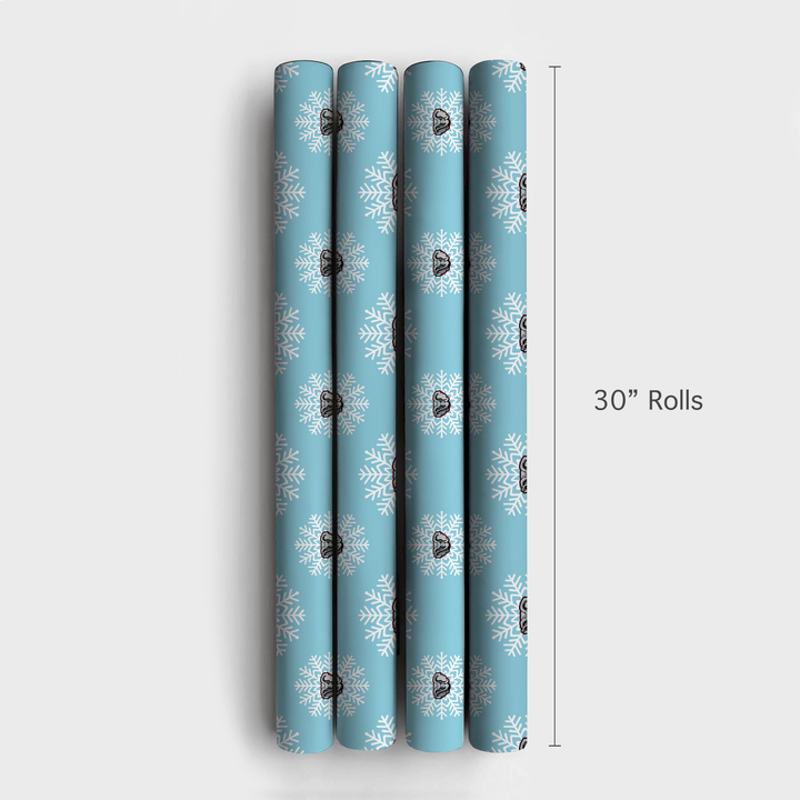 Alabama Winter Snowflake - Wrapping Paper - Aspen & Arlo